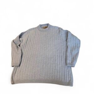 Vintage Colonial Concepts Lambswool Angora Sweater Women's XL Blue New Zealand‎